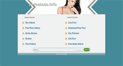 Desktop Screenshot of pornobaza.info